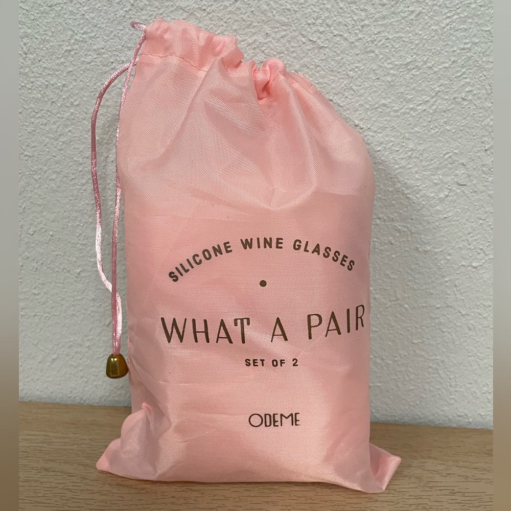Silicone wine glasses